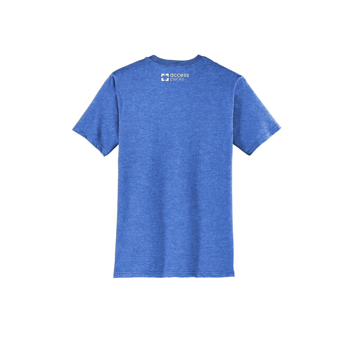 HR Your Friend With Benefits | Heathered Royal Blue Short Sleeve T-Shirt